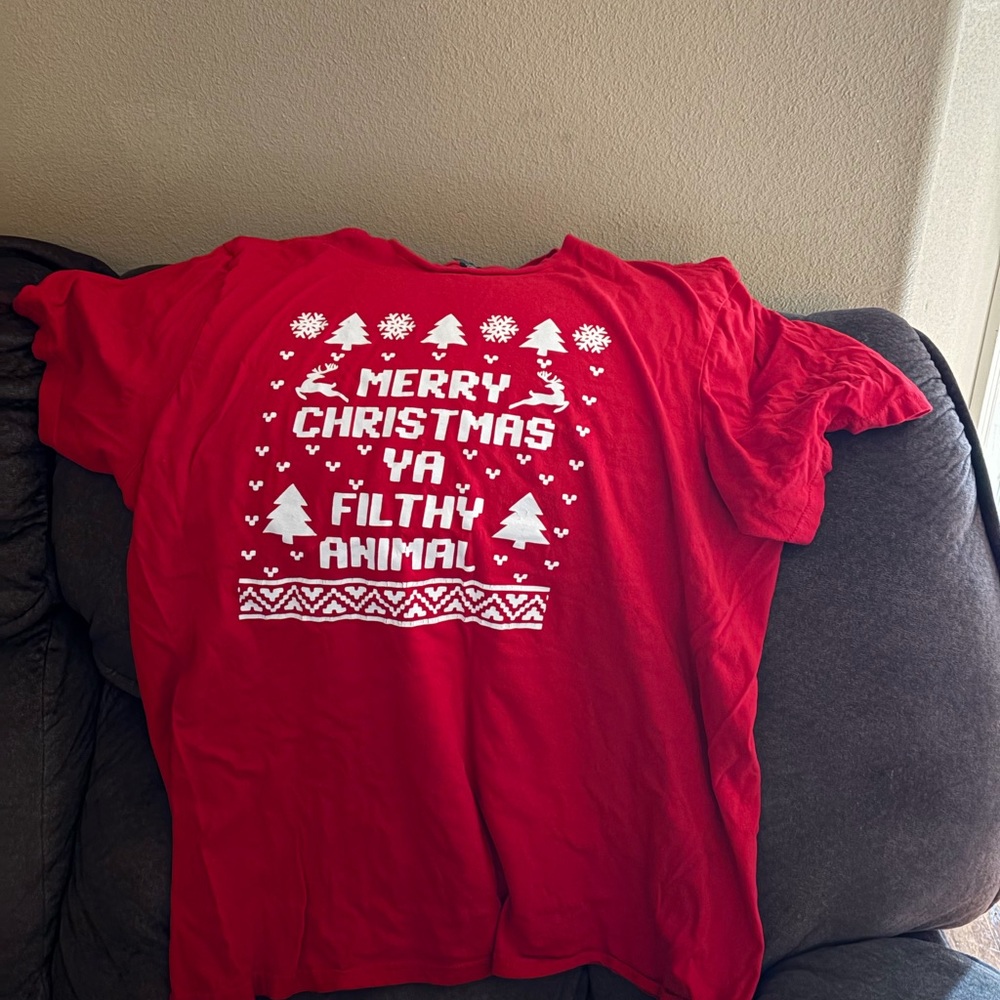 District Red Holiday T-Shirt